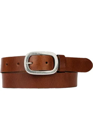 Petrol Industries Riem Dames - Broekriem - Verstelbaar - Leer - - 85 cm - S