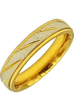 Tesoro Mio Michel Verlovingsring / Trouwring Vrouw – Met Goud – 17 mm /