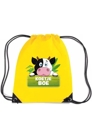 Bellatio Decorations Koetje Boe koeien rugtas / gymtas - - 11 liter - voor kinderen
