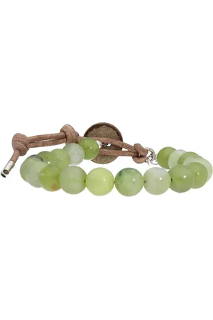 Bela Donaco Armband Basic B8 - Peridot - Naturel leder
