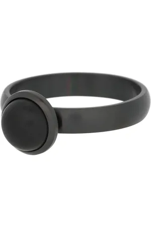 Ixxxi JEWELRY - Vulring - 10mm Matt Stone Black - - 4mm - maat 20
