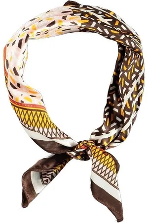 sarlini Neksjaaltje | Haarsjaaltje Fantasy Brown Okergeel