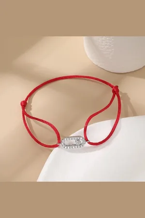 Soraro Move Zirkonia Armband | | Touw Armband | Armbanden | Cadeau voor haar | Verjaardag vrouw | Moerdag | Cadeau | Elegant | Zirkonia