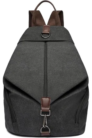 Merkloos Vrouwen Mode Rugzak Canvas Rugzak Dames Vintage Grote Capaciteit Schoudertas Schooltassen voor Meisjes Casual Dagrugzak voor Werk School College Reizen Dagelijks dames rugzak
