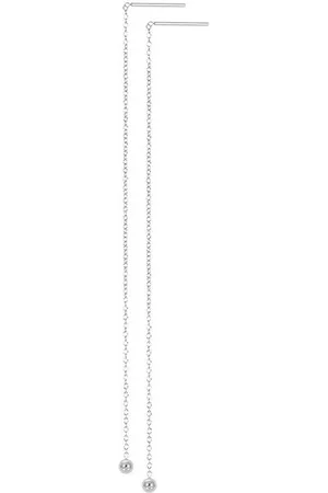 Ixxxi Jewelry-Chain Ball-Zilverkleurig-Dames Oorbellen