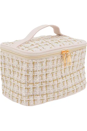 Fashion Favorite Toilettas / Make- up tas Tweed | 21 x 14,5 x 13,5 cm |