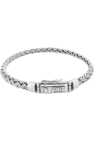 Jonline Citta Vithi Zilveren Ambachtelijke Buddha Armband model 13 maat XXL