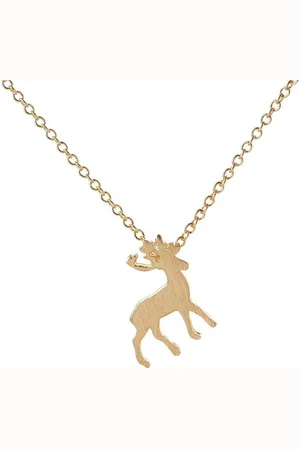 Amodi 24/7 Jewelry Collection Hert Ketting - Edelhert - Geborsteld