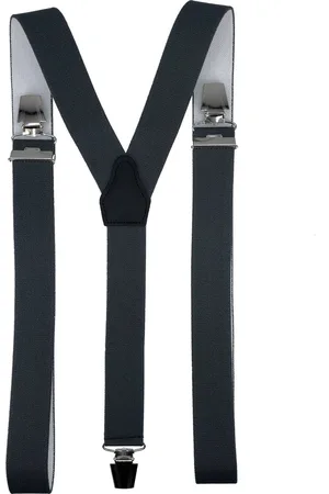 Flores Lederwaren Bretels met brede extra sterke stevige Clips