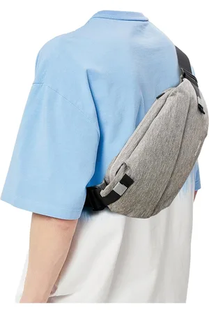 Merkloos Heuptas voor mobiele telefoon, grote heuptas, voor dames en heren, sport, zwart, waterdicht, voor reizen, iPhone, werknemers, camping, wandelen, fitness, fiets