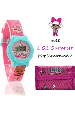 L.O.L. Surprise LOL Surprise Glitterati digitaal horloge en portemonnee