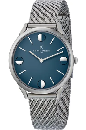 Pierre Cardin Pigalle Half Moon CPI.2013 Horloge - Staal - Zilverkleurig - Ø 40 mm