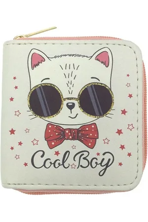 Amodi Portemonnee Kinderen - Meisjes portemonnee - Compact - Cadeau - Modern - Nieuwe Mode - Wit