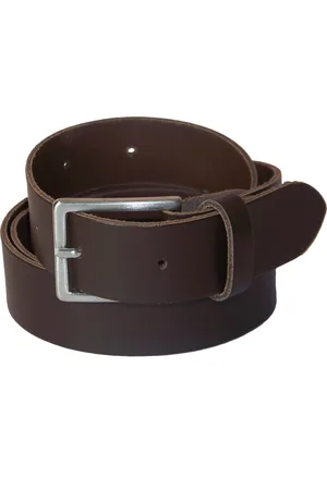 Flores Lederwaren 100% Leren Riem, 3 cm. Breed, maat 115 cm. Totale lengte 130 cm, .