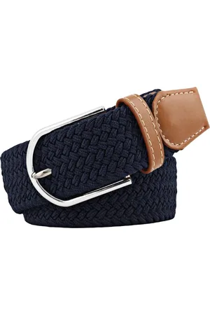 Fako Fashion Elastische Gevlochten Riem - Damesriem - Herenriem - Canvas - Elastisch - Gevlochten - 105cm - 33mm