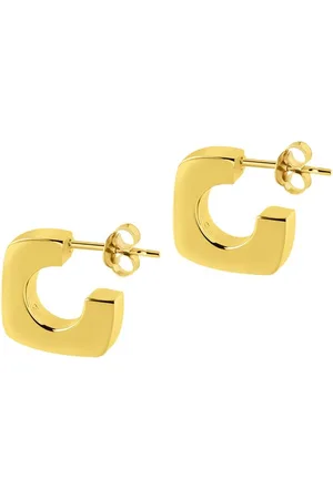 JUULRY Kleine Plated C Hoops