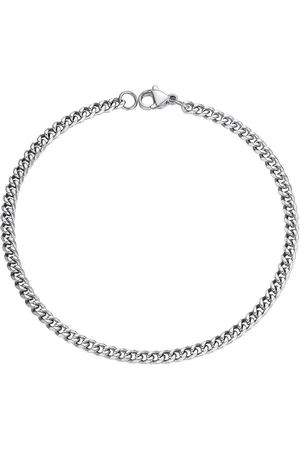 Fako Bijoux® Schakelarmband Gourmet - Cubaanse Schakel Armband - Cuban Link - Armband Staal - RVS - 3mm - 22cm