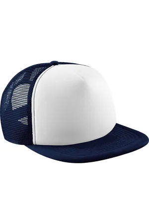 Beechfield Junior Vintage Snapback Mesh Trucker Cap / Hoofddeksel