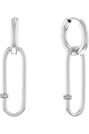 Calvin Klein CJ35000181 Dames Oorring Staal Kristal