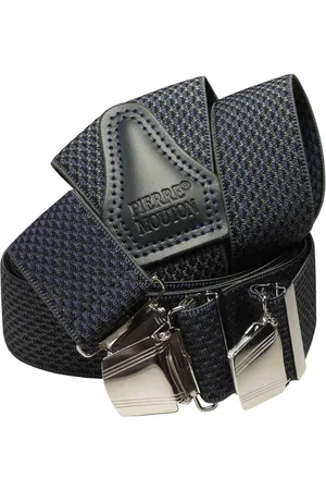 Pierre Mouton Elegance Bretel - Bretels - Volwassenen - Heren - - 140cm - 3 brede clips - XL - XXL