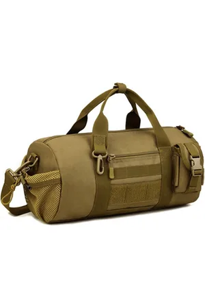 Merkloos Groen / bruin Protector Plus Tactical Duffle MOLLE Handtas paintball airsoft Gear Military Travel Carry On Schoudertas Small Valise | daypack | X000ME55J3