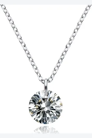 Cilla Jewels Dames ketting Edelstaal Zilverkleurig Zirkoon