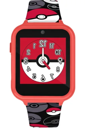 Merkloos Smartwatch POK4230 zwart-rood-wit Voor Pokémon fans