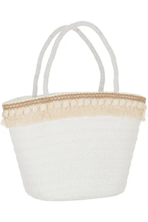 J-line Strandtas Schelpen Schelpen Papier - 49x10x49cm