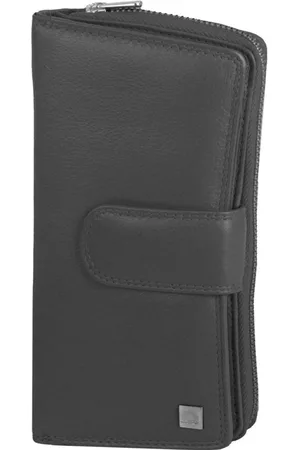 Greenburry Sponsachtig portefeuille leer 9,5 cm