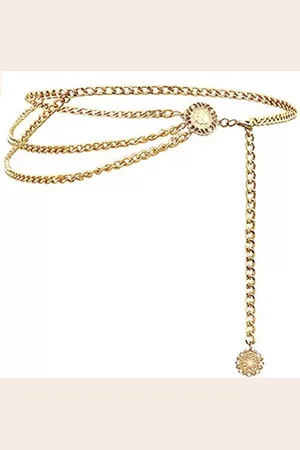 Merkloos Tailleriem Dames - 90 cm - Heupketting - Chain Belt