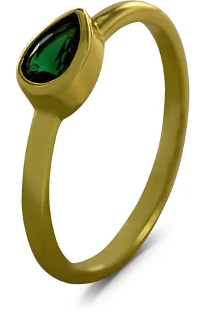 Silventi 9SIL-22686 Zilveren Ring - Dames - Zirkonia - Druppel - - 5,2 x 7,6 mm
