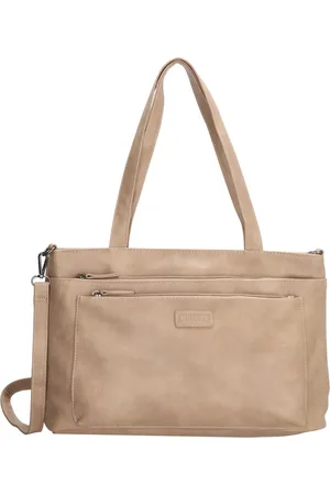 Beagles Murcia Hand & Schoudertas Shopper Trendy Ritsvakken - Tote Bag