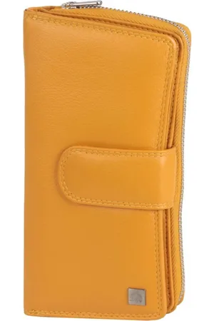 Greenburry Sponsachtig portefeuille leer 9,5 cm