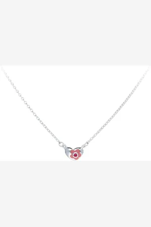 Lilly Pulitzer 102.0446.37 Ketting Zilver 37cm CZ