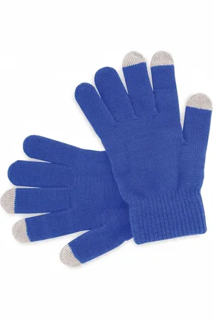 Merkloos Touchscreen smartphone handschoenen voor volwassenen/kinderen - - Acryl - one size S/M