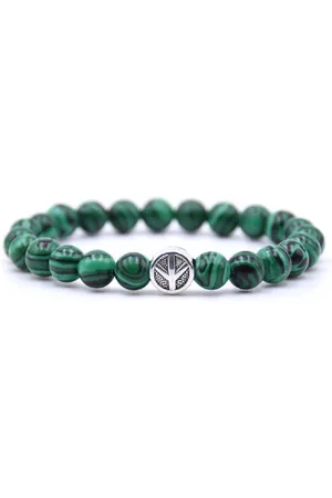 Rhylane Mala Armband Natuursteen - Peace Symbool – 19 cm - ®
