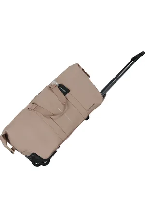 NEW REBELS Mart Weston Duffel Oudroze 58L Trolley Waterafstotend