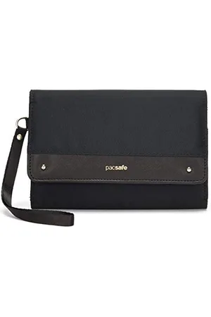 Pacsafe Clutch - RFID-beveiligd - Veel Opbergruimte - met Polsbandje - 11.5 x 16.8 x 2.5 cm