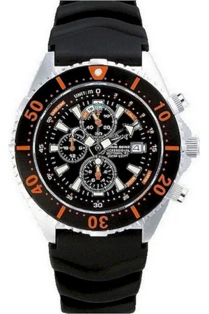 Chris Benz Duikerhorloge Depthmeter Chronograaf CB-C300-O-KBS