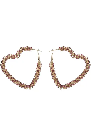 Margot Bardot Candy Heart Oorbellen Pink