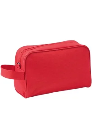 Merkloos Toilettas met handvat 21,5 cm voor kinderen - Reis toilettassen/etui - Handbagage