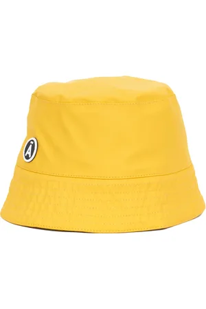 Tanta Rainwear (Spicy Mustar) regenhoed / buckethat Drëpsen van Tänta L