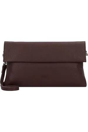 Jost Leren Koppeling Schoudertas Vika Clutch (rood)paars