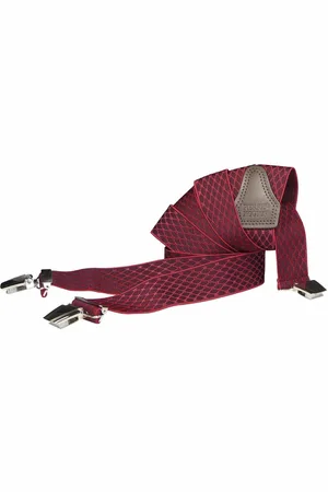 Pierre Mouton Diadème Bretel - Bretels - Volwassenen - Heren - - 140cm - 3 brede clips - XL - XXL