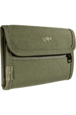 Merkloos Tiger TT ID Wallet - portemonnee met klittenbandsluiting met 3 creditcardvakken, 2 kijkvenster, vak voor bankbiljetten en ritsvak voor muntgeld