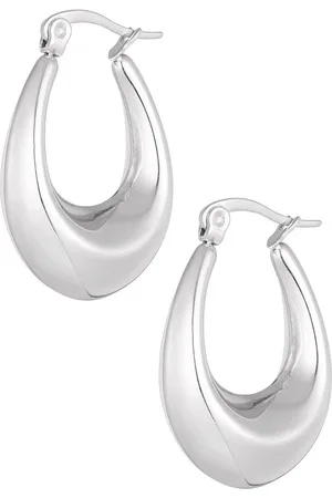Dottilove Kinzi - Oorbellen - Zilveren Oorringen - Stainless Steel - 26.5 mm
