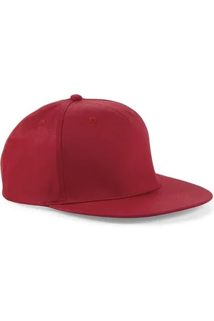Beechfield Snapback Rapper Cap - - Classic Red
