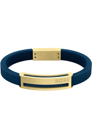 HUGO BOSS HBJ1580362M SARKIS A Heren Armband - Sieraad - Leer - 10 mm breed