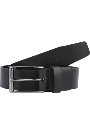 Strellson Riem leer - Jongens - 105 cm - black