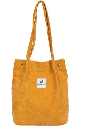 Merkloos Schoudertas - Corduroy Bag - Tote